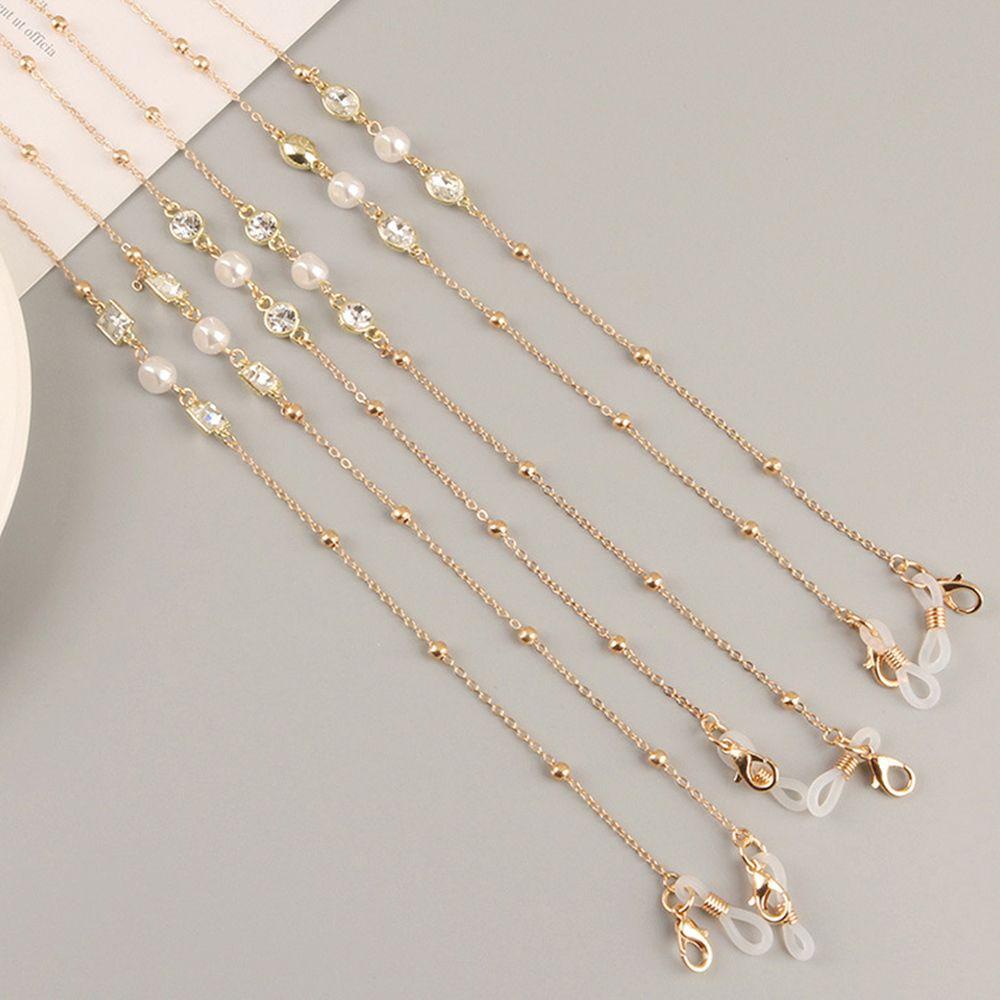 SUSANS Dây Đeo Giữ Mắt Kính Chống Trượt Đính Pha Lê