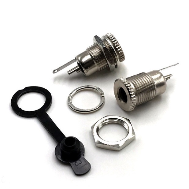 Jack Sạc DC099 Đúc Nhôm Nguyên Khối 5.5*2.1mm