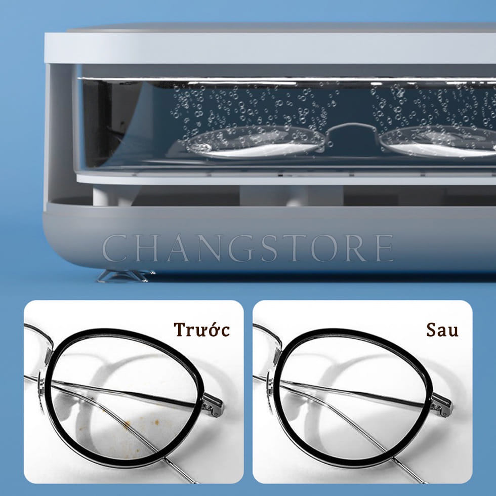 Máy Tẩy Rửa Đa Dụng Cầm Tay Nhỏ, Đồ Trang Sức, Kính, Máy Tẩy Rửa Mini Đa Năng Tiện Lợi