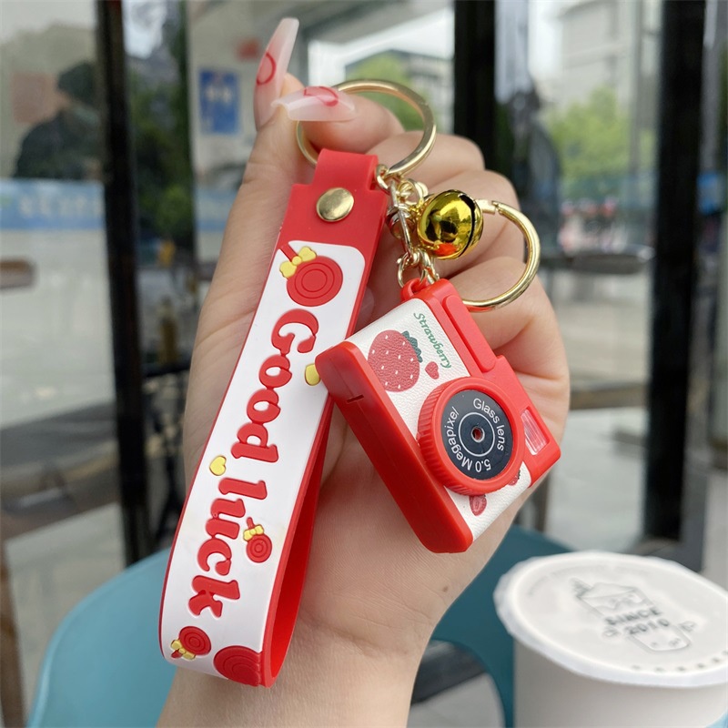 Móc Khóa Kèm Kềm Cắt Móng Tay Hình StellaLou Dễ Thương Sáng Tạo