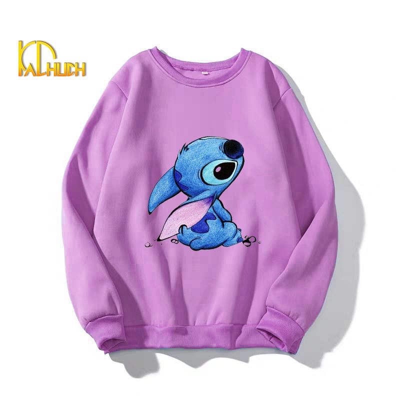 ÁO SWEATER NỮ IN STITCH DỄ THUƠNG (NHIỀU MÀU)