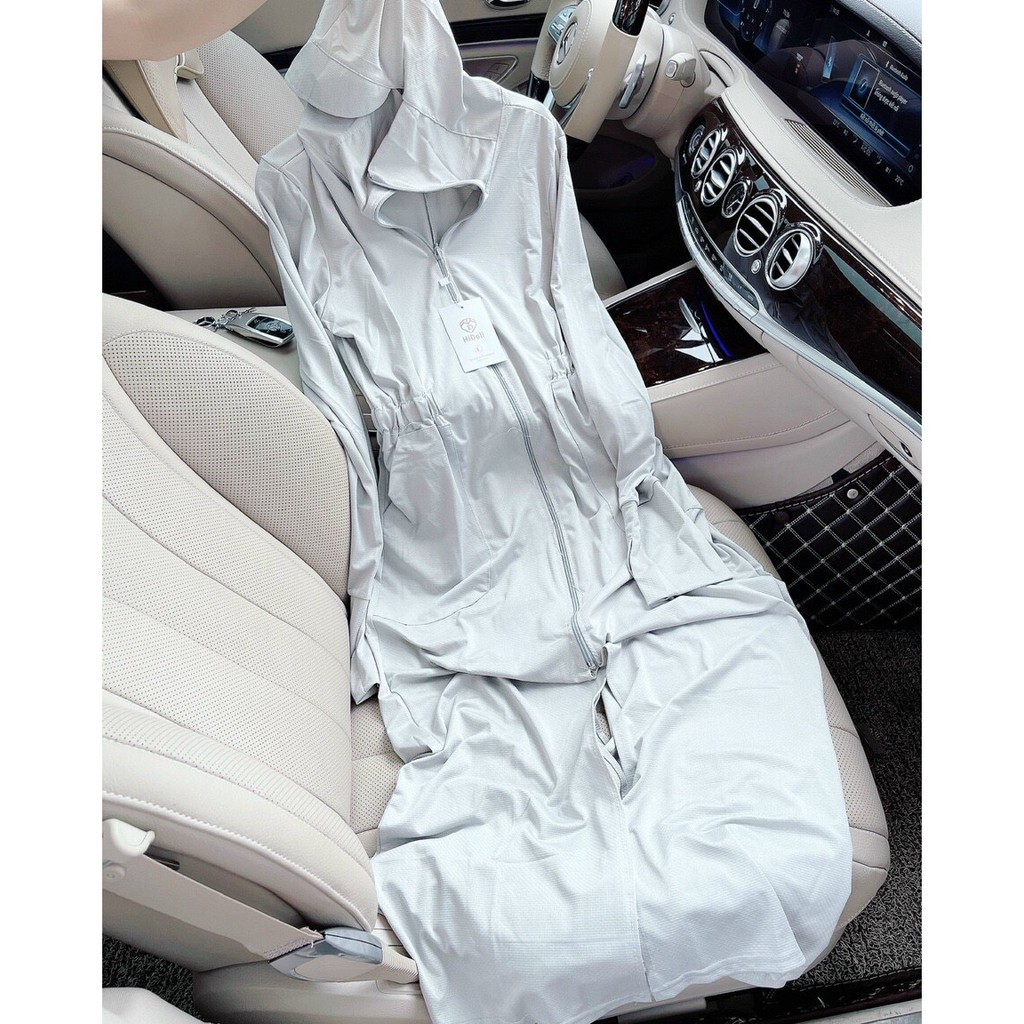 Áo choàng THÔNG HƠI EO CHUN siêu mềm, siêu mát