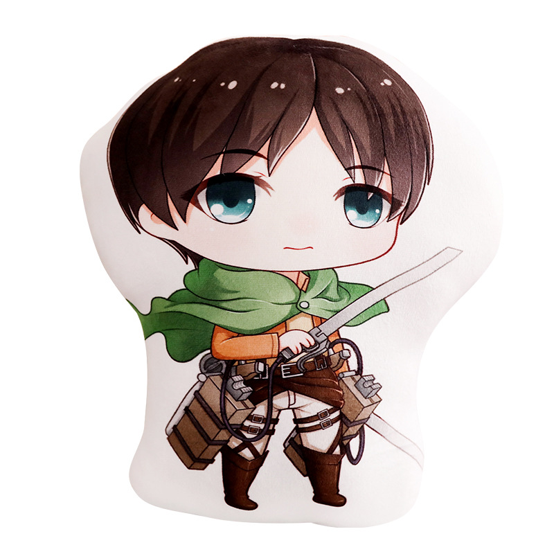 MIKASA Thú Nhồi Bông Hình Nhân Vật Trong Attack On Titan Kích Thước 45cm