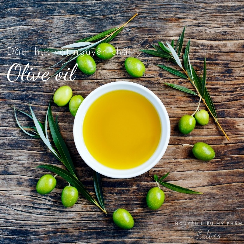 Dầu Olive Nguyên Chất (Ý) - Dầu Nền Mỹ Phẩm, Dưỡng ẩm da, môi, tóc