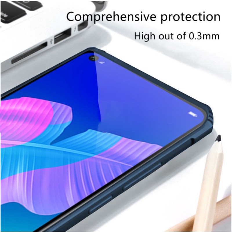 Ốp Điện Thoại Acrylic Trong Suốt Chống Sốc Cho Huawei Y8P Y7P Y6P Y5P 2020 Y7 Y6 Prime Y5 Y9 2019 Y6S Y7A Y9A