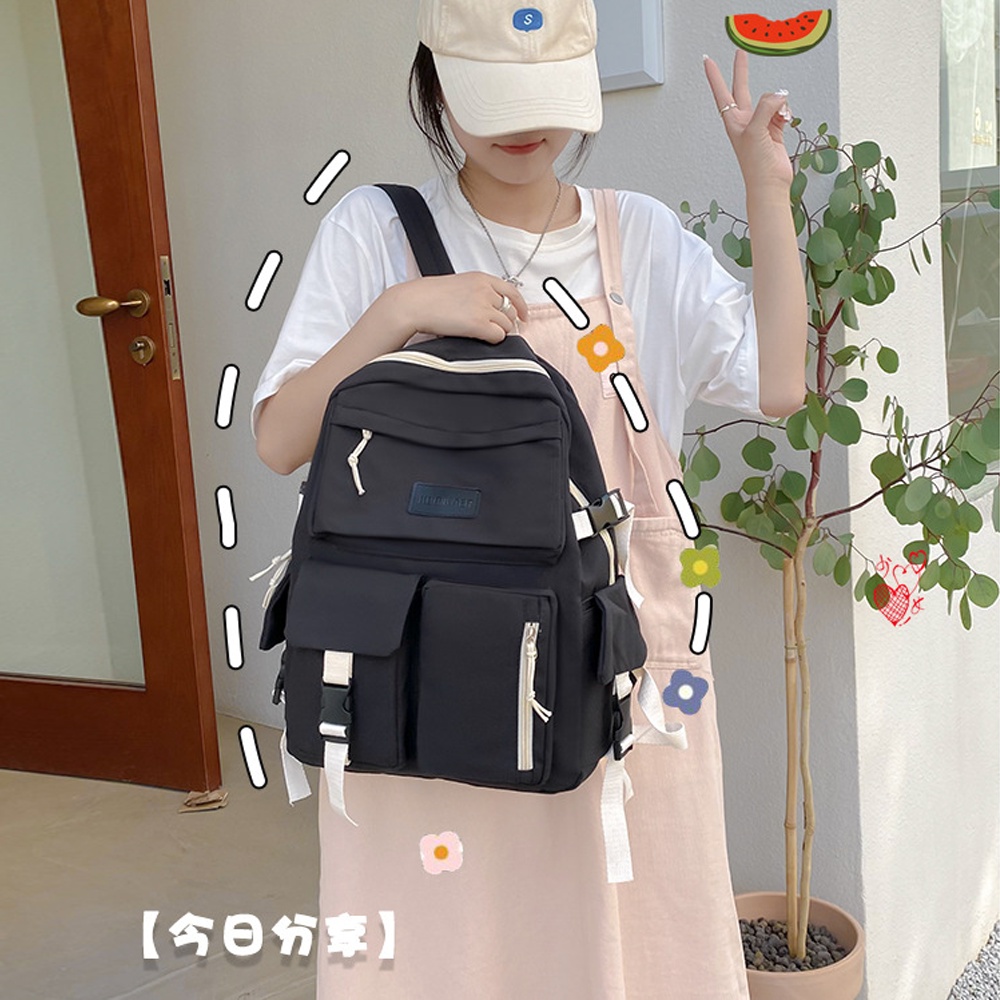 Balo Ulzzang Cao Cấp Đựng Sách Vở  Đi Học Đi Chơi Phong Cách Thời Trang Cho Học Sinh Sinh Viên