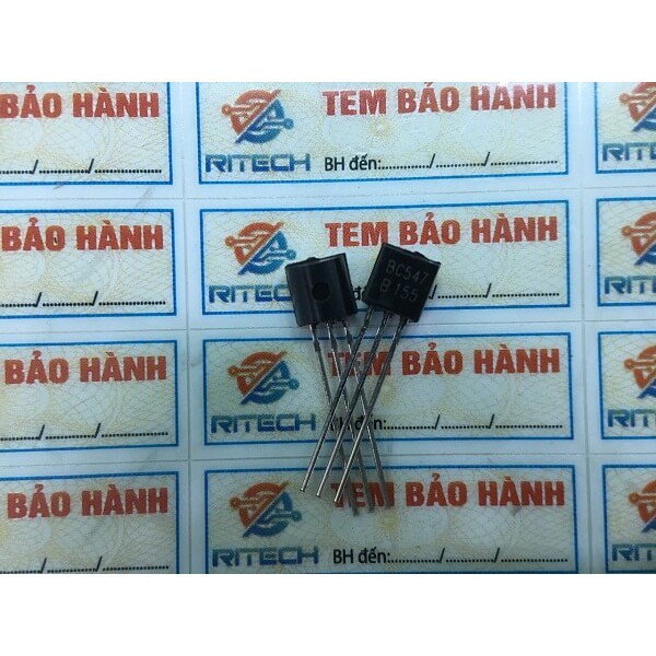 COMBO 20 CON BC547, BC547C Transistor 0.1A/45V NPN TO-92