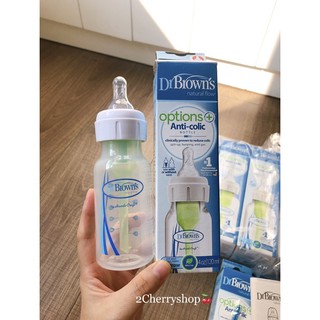 Bình sữa Dr brown’s 120ml Option Plus➕ (Mẫu mới)
