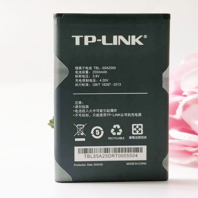 Pin cục phát wifi TPLINK M7350 và TL-TR961 2500L - mã TBL 55A2550 - 2550mAh