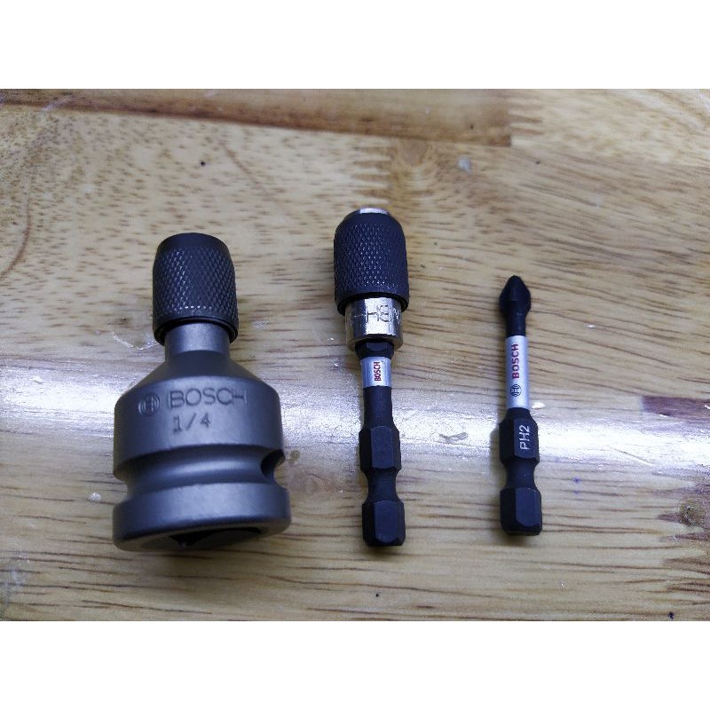 Bosch Đầu bulong 1/2 chuyển sang vít+ đầu vít ph2 Bosch 5cm