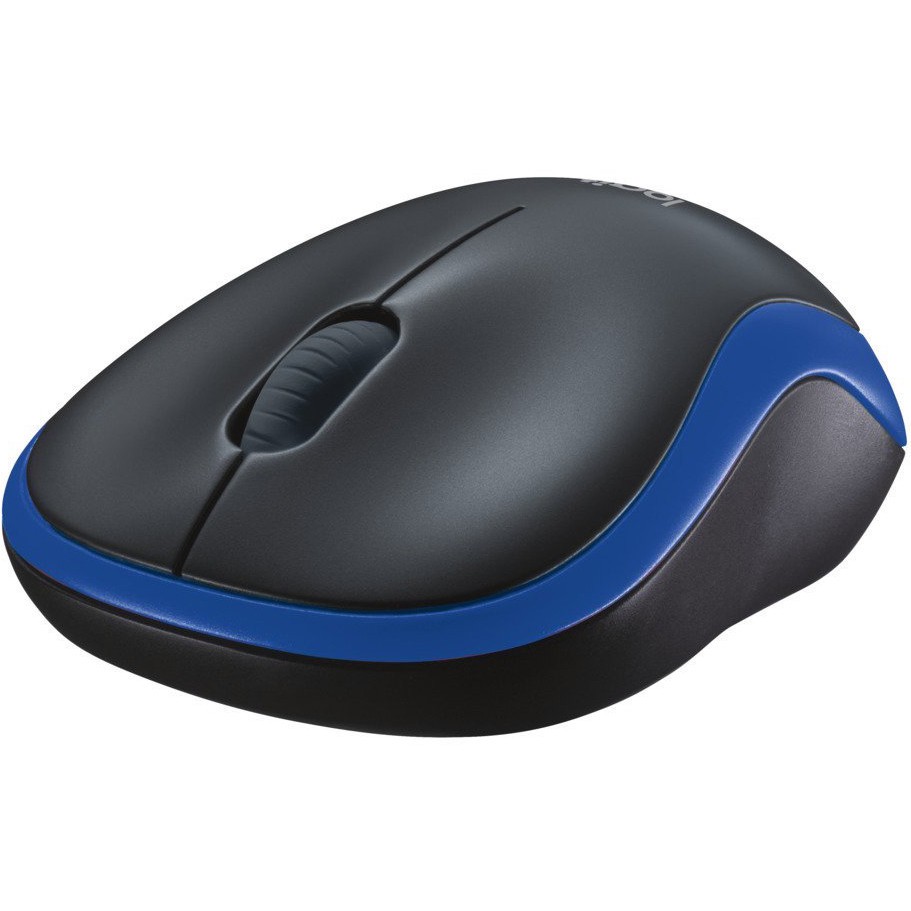 CHUỘT LOGITECH WIRELESS M185 Xanh