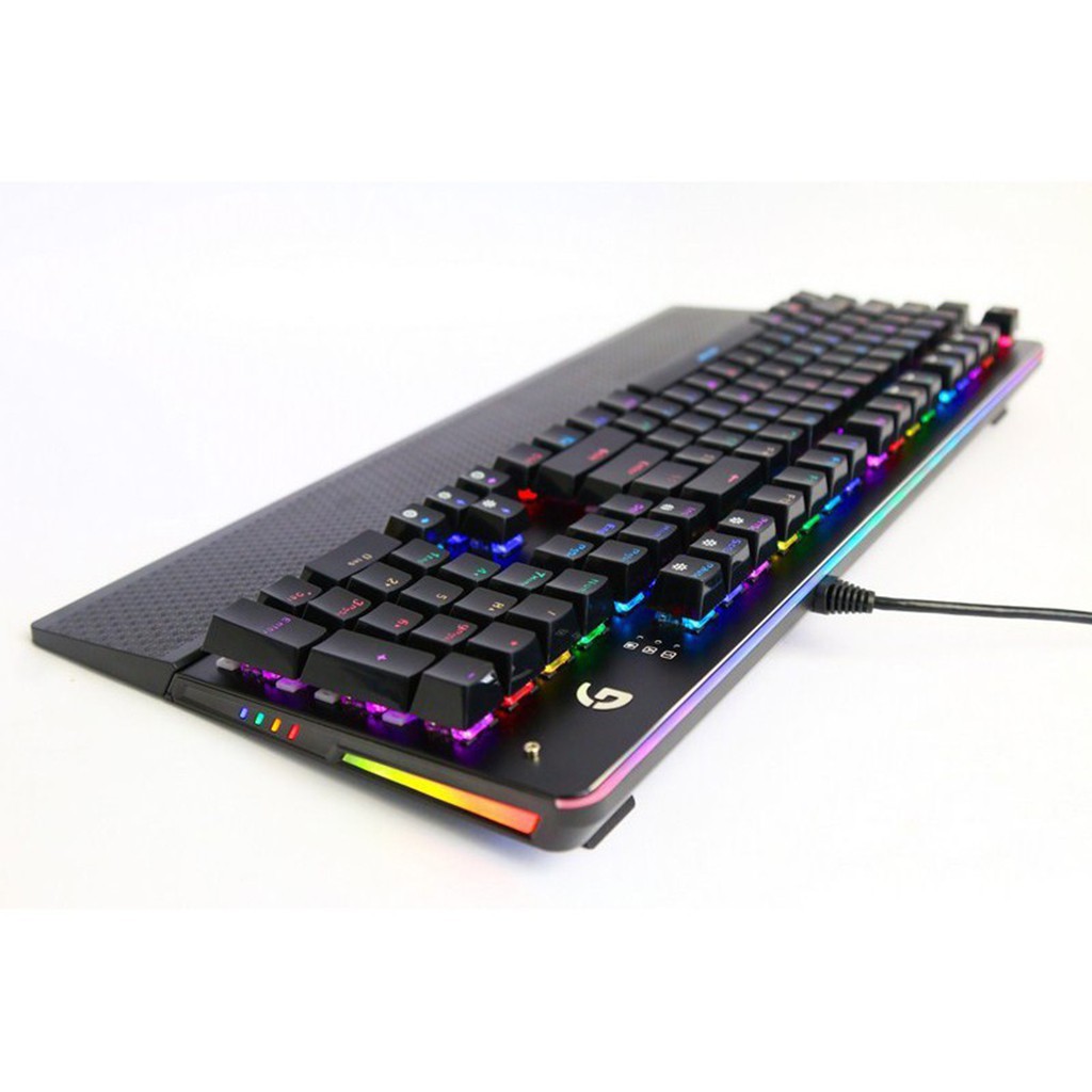 Bàn phím cơ gaming Fuhlen S Subverter led RGB - Blue Switch Black - Ninza phân phối