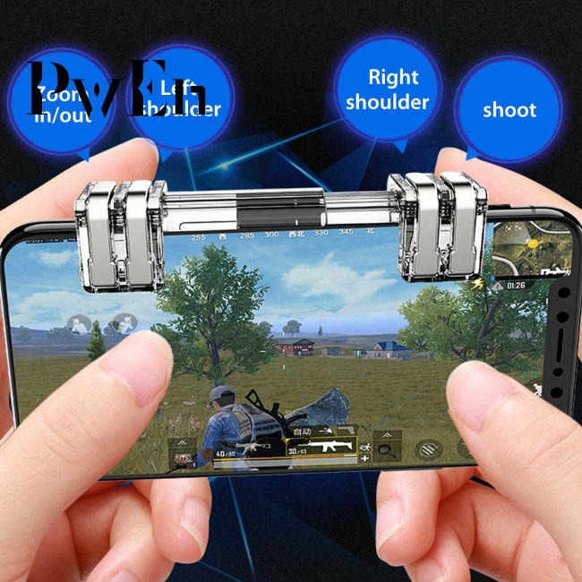 Gaming Trigger Phone Game Mobile Controller Gamepad for PUBG Android IOS iPhone
