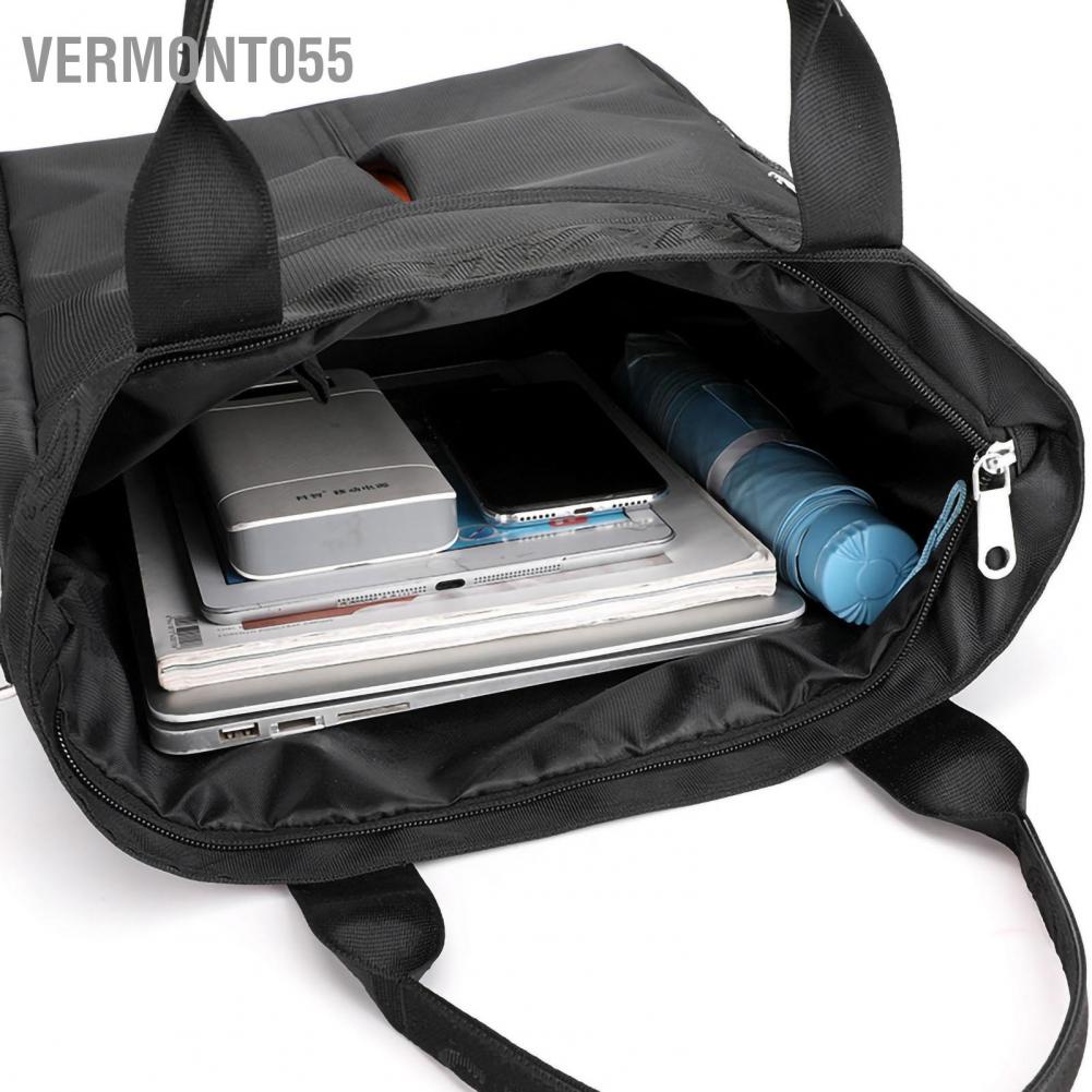 Túi Đựng Laptop Màu Đen Thiết Kế Đơn Giản Phong Cách Doanh Nhân Thời Trang Cho Nam