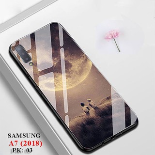 Ốp lưng A7 (2018) Ốp lưng kính Samsung A7