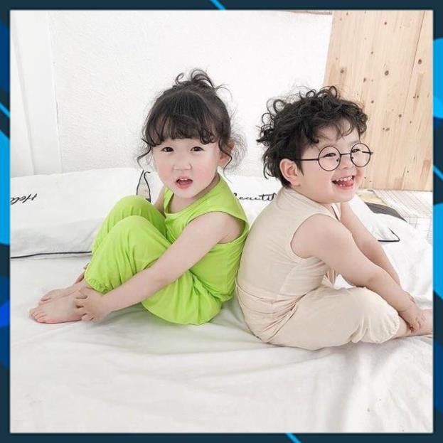 Đồ Bộ Bé Trai, Bé Gái Minky Mom Chất Thun Lạnh, Đồ Bộ Cho Bé Mặc Nhà Cộc Tay Mùa Hè MKM21-01