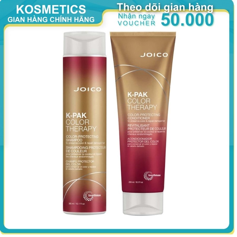 Dầu Gội Xả JOICO Kpak Color Therapy Phục Hồi Hư Tổn & Giữ Màu Tóc Nhuộm 300ml