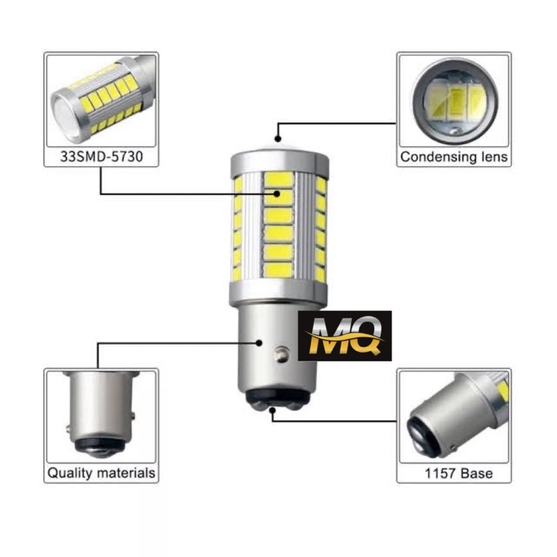 Đèn Hậu Led Nháy Xe Máy S25