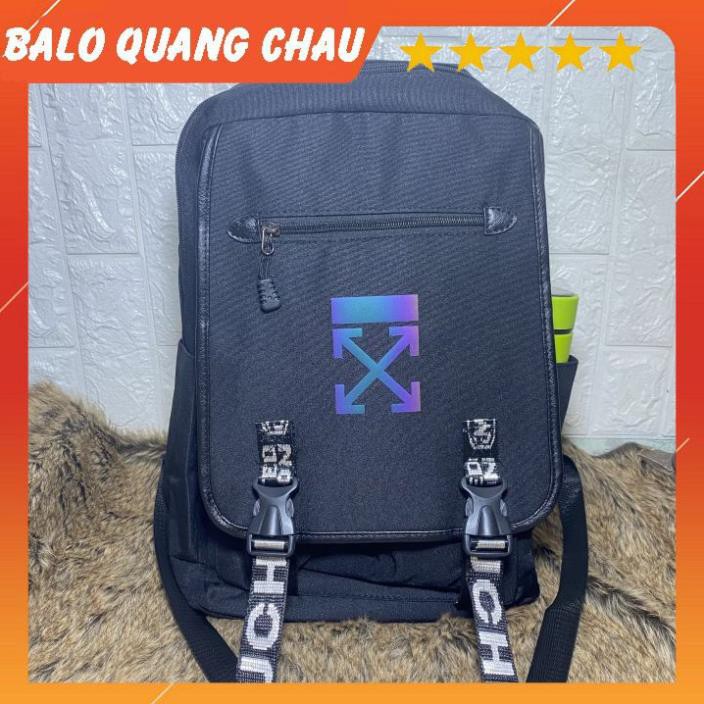 Balo Nam Nữ Đi Học Chữ X Phản Quang 🍀FREESHIP🍀 Balo Phản Quang 2 ngăn Hàng Quảng Châu Cao Cấp