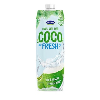 Combo 4 hộp nước dừa tươi vinamilk coco fresh loại 1 lít