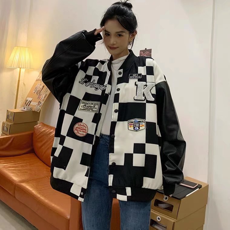 Áo Khoác Bomber Thêu Họa Tiết Thời Trang Dành Cho Nam