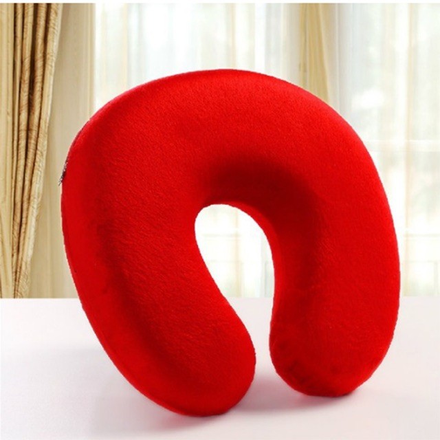 Gối kê cổ chống đau mỏi vai gáy cao cấp chất liệu cao su non
