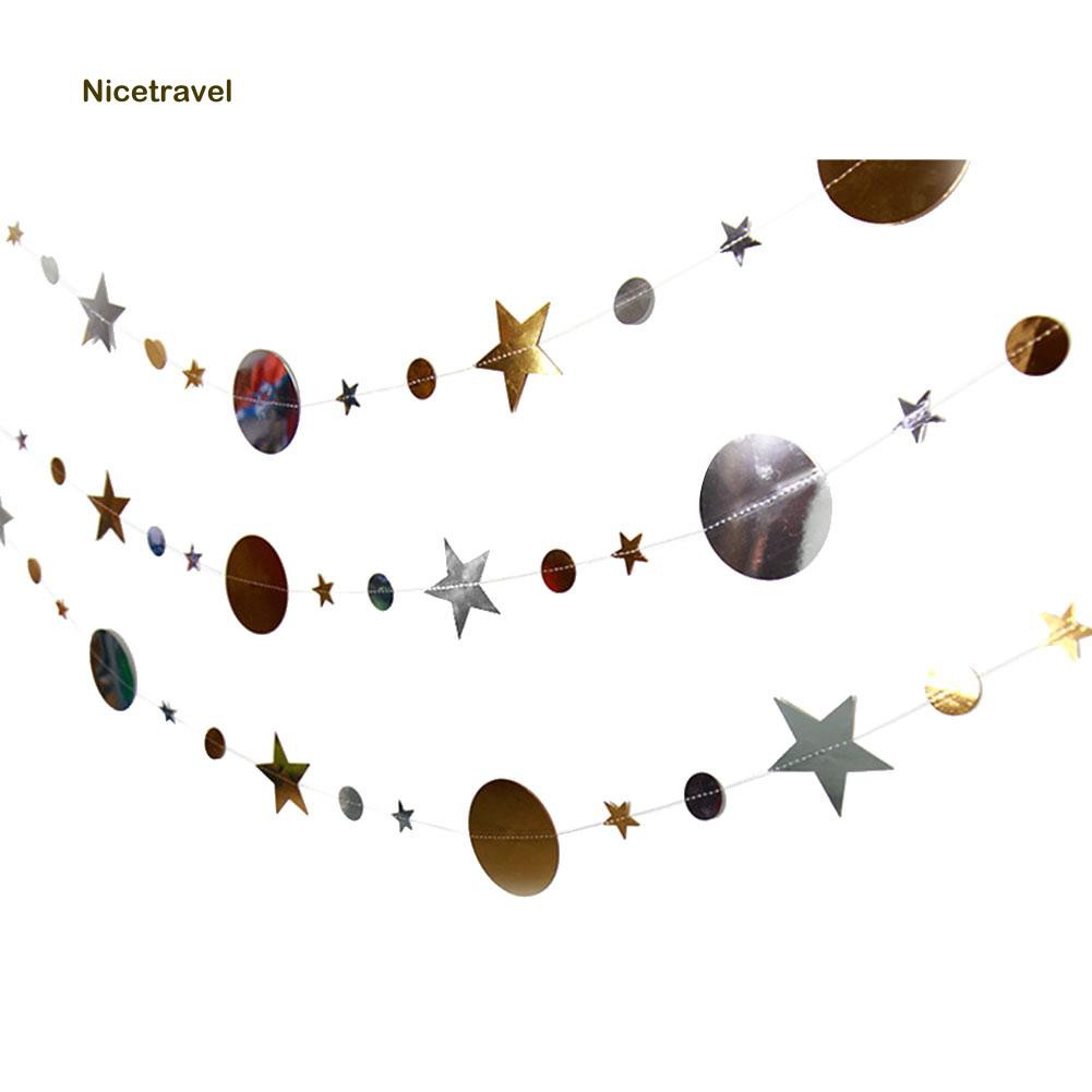 Dây Treo Trang Trí Hình Ngôi Sao Năm Cánh Dài 4m