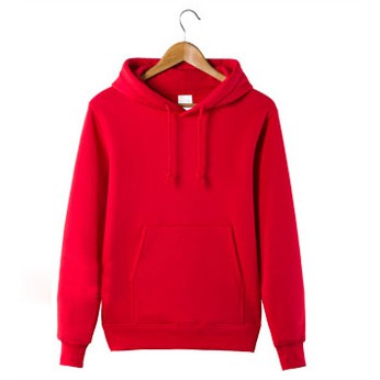 Áo Hoodie Chất Nỉ màu đỏ-Áo NỈ hàn Quốc dưới 60kg