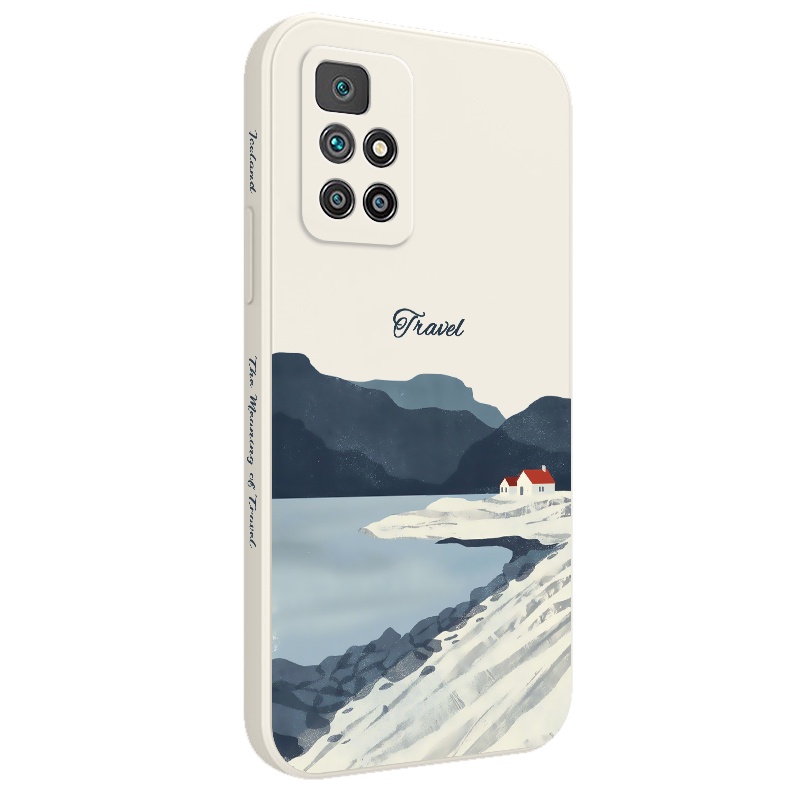 Ốp Điện Thoại Silicon Họa Tiết Iceland Cho xiaomi redmi 12c 12 10a 10 10c 5g 4g 2022