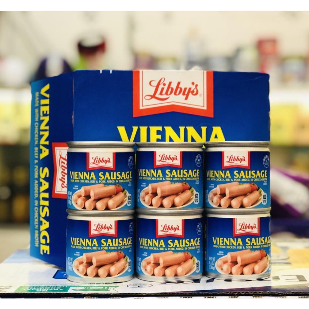 Xúc Xích Hộp Vienna Sausage 130g - Mỹ