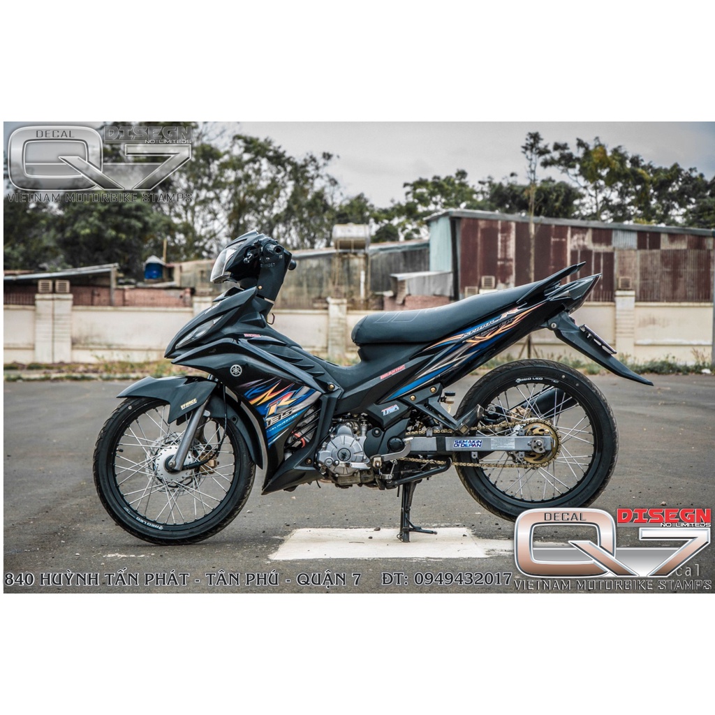 TEM RỜI EXCITER 2011 XANH ĐEN