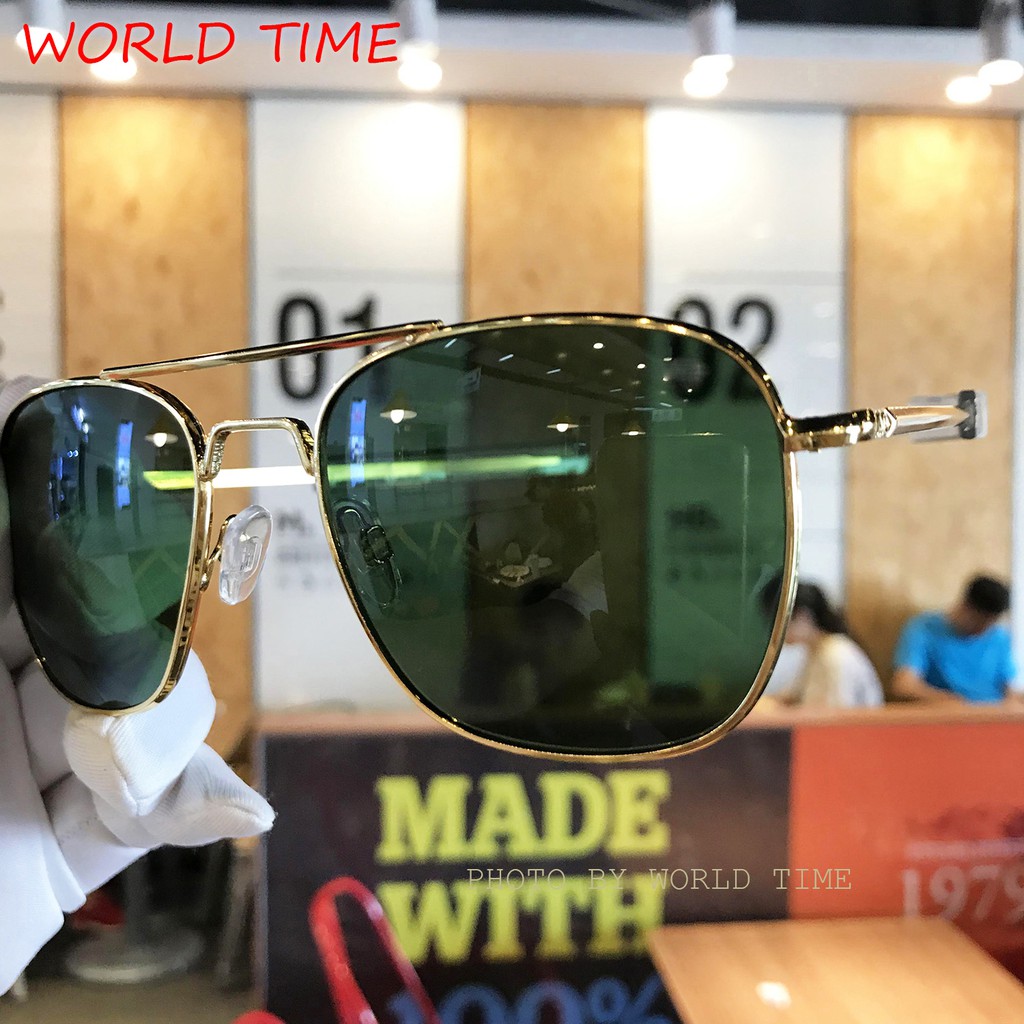 Kính Mát Nam AO919 [ Tặng Hộp + Thẻ BH 12 Tháng ] - Tròng Kính Polarized - Chống chói