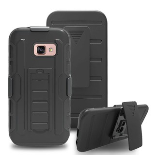 For samsung galaxy a3 a310 a5 2017 a7 a7 2017 case belt clip shockproof cover