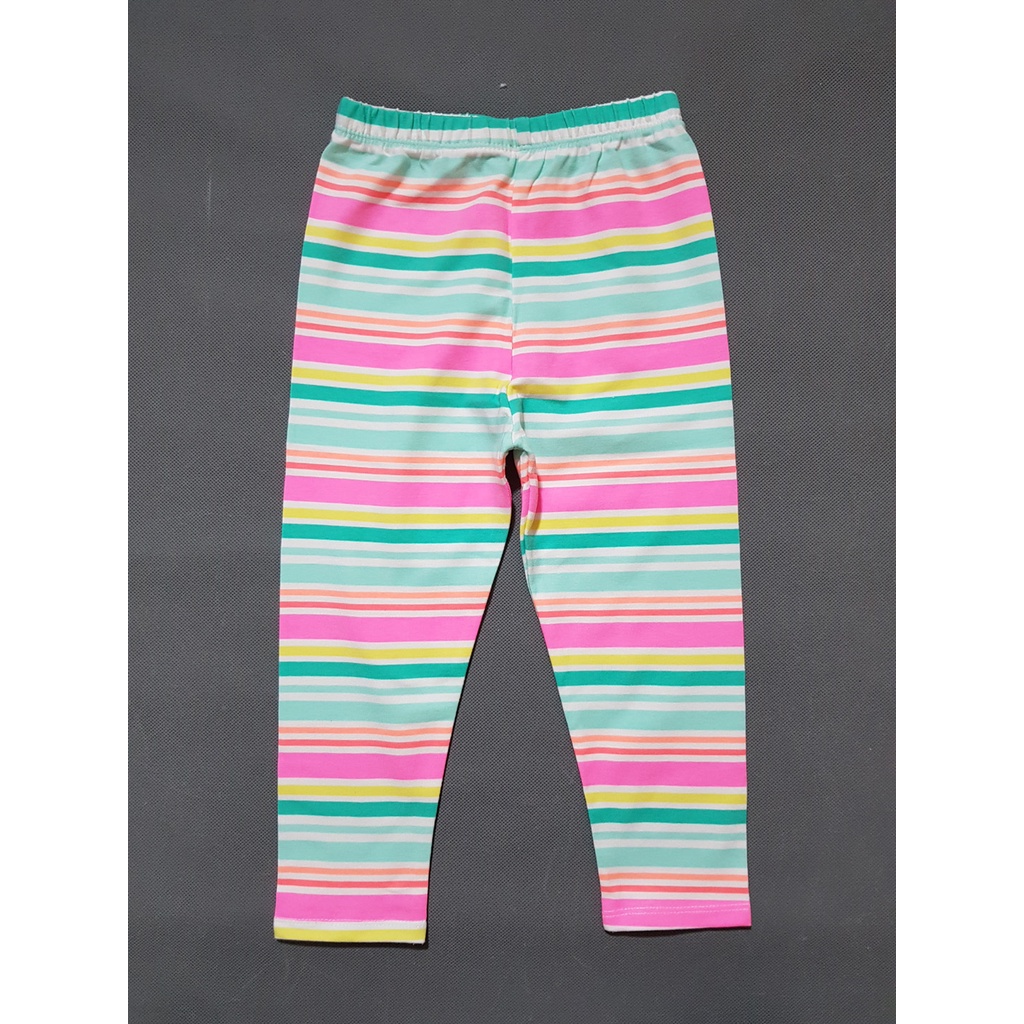 Quần legging dài bé gái nhiều màu thêu ngựa pony, thêu cá... mát mẻ và ngọt ngào