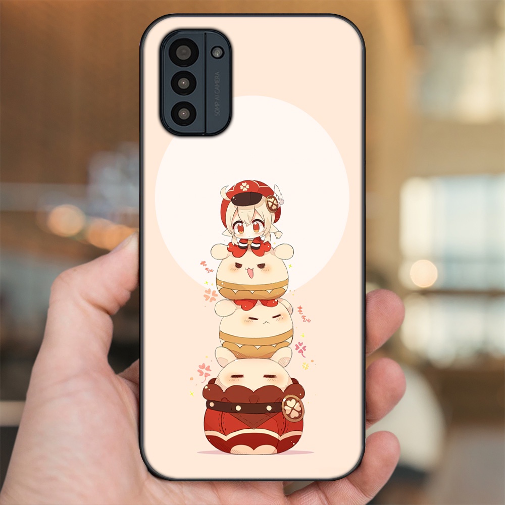 Ốp lưng Nokia G21 viền đen in hình Klee Genshin Impact