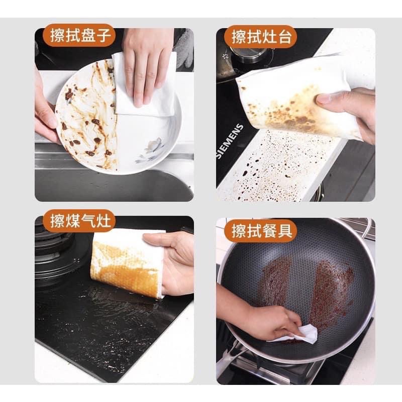 Khăn ướt đa năng dùng trong nhà bếp sạch bóng