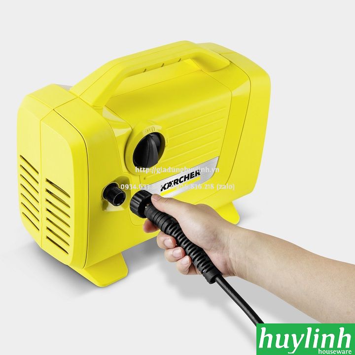 Freeship Máy xịt rửa xe Karcher K2 Power VPS - Tặng dung dịch rửa xe 1 lít [Thay thế Karcher K2 420 Aircon]