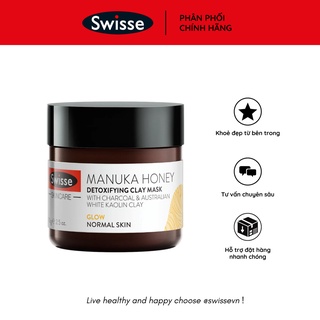 MẶT NẠ SWISSE MANUKA HONEY MẬT ONG THẢI ĐỘC ÚC