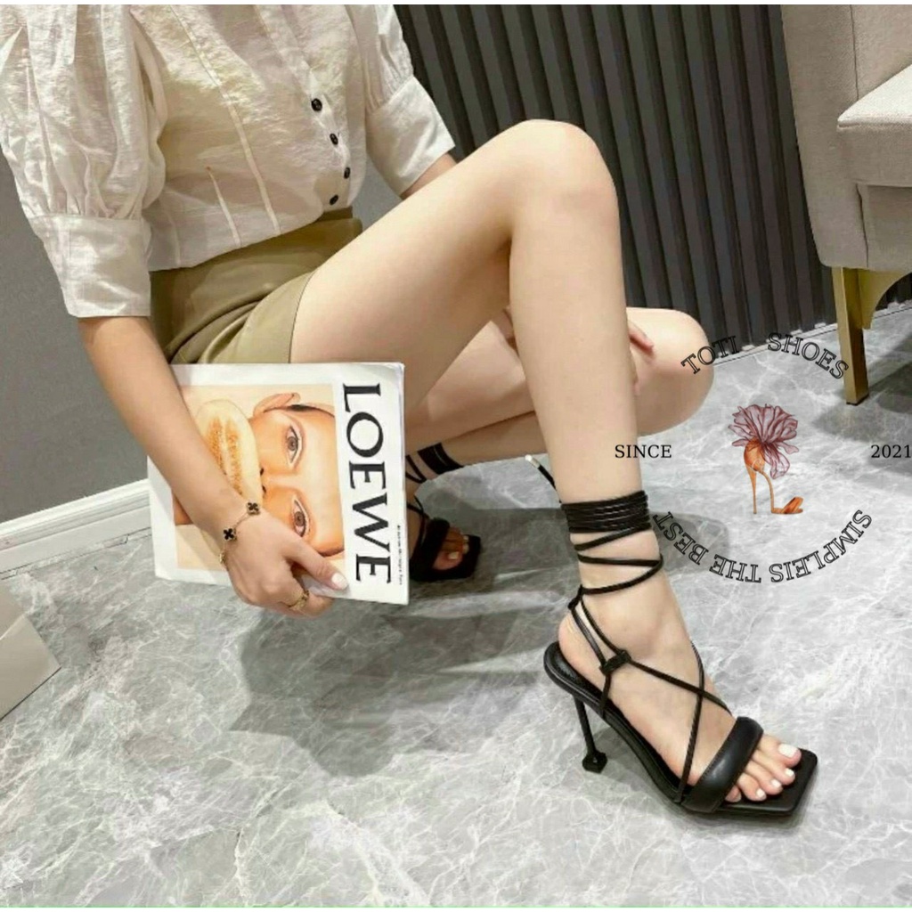 GIÀY CAO GÓT TOTIIE STORE - SANDAL CHIẾN BINH CỘT DÂY THỜI TRANG CÁ TÍNH G2204460