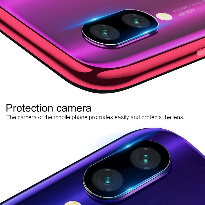 Bộ 3 miếng kính cường lực bảo vệ camera sau dành cho điện thoại Xiaomi Redmi Note 7/Note 7 Pro