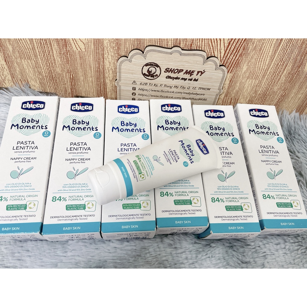 (DATE 2026) Kem hăm Chicco Lenitiva 3 tác động 100ml cho bé 0m+ (CHECK DATE XEM HÌNH CUỐI)