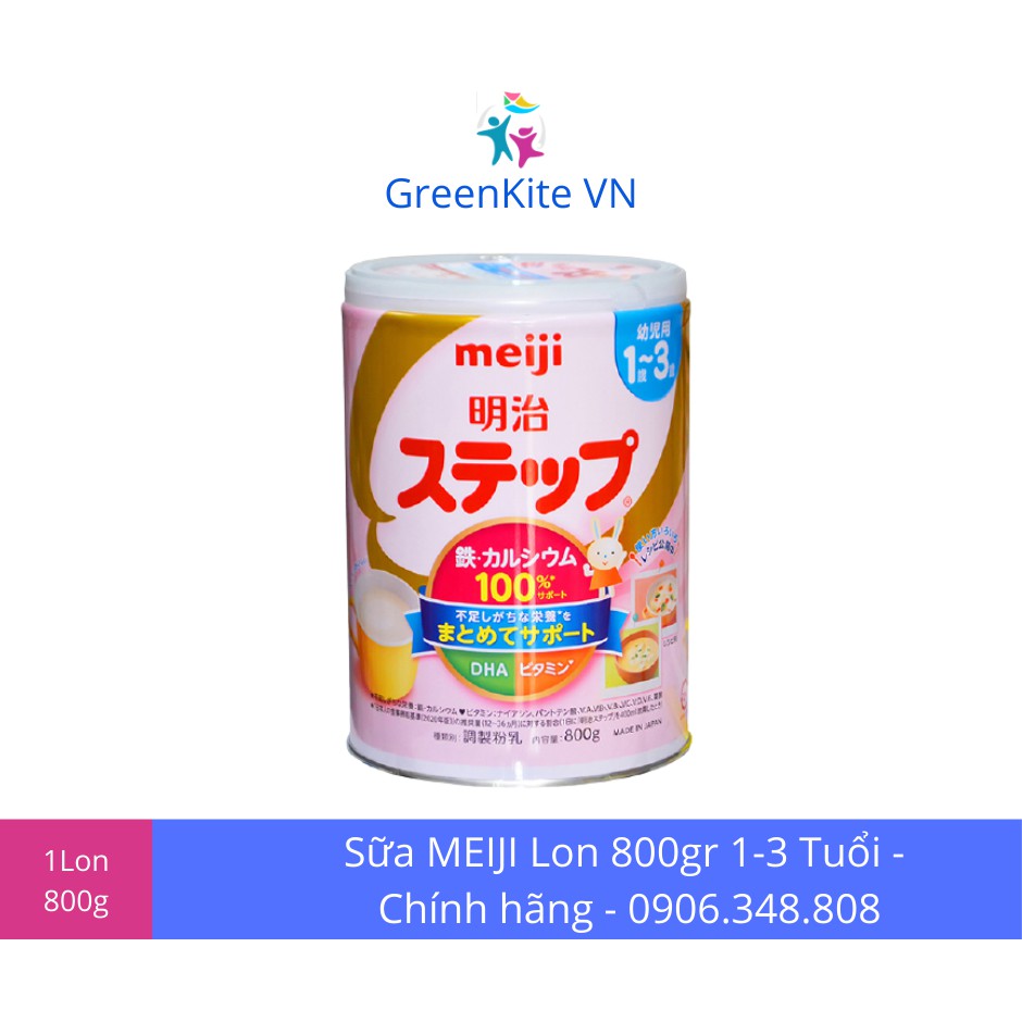 Sữa Bột MEIJI Lon 800g - Sữa Bột Nhật Bản