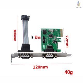 Card Mở Rộng Pci-E Sang Rs232 Cho Máy Tính