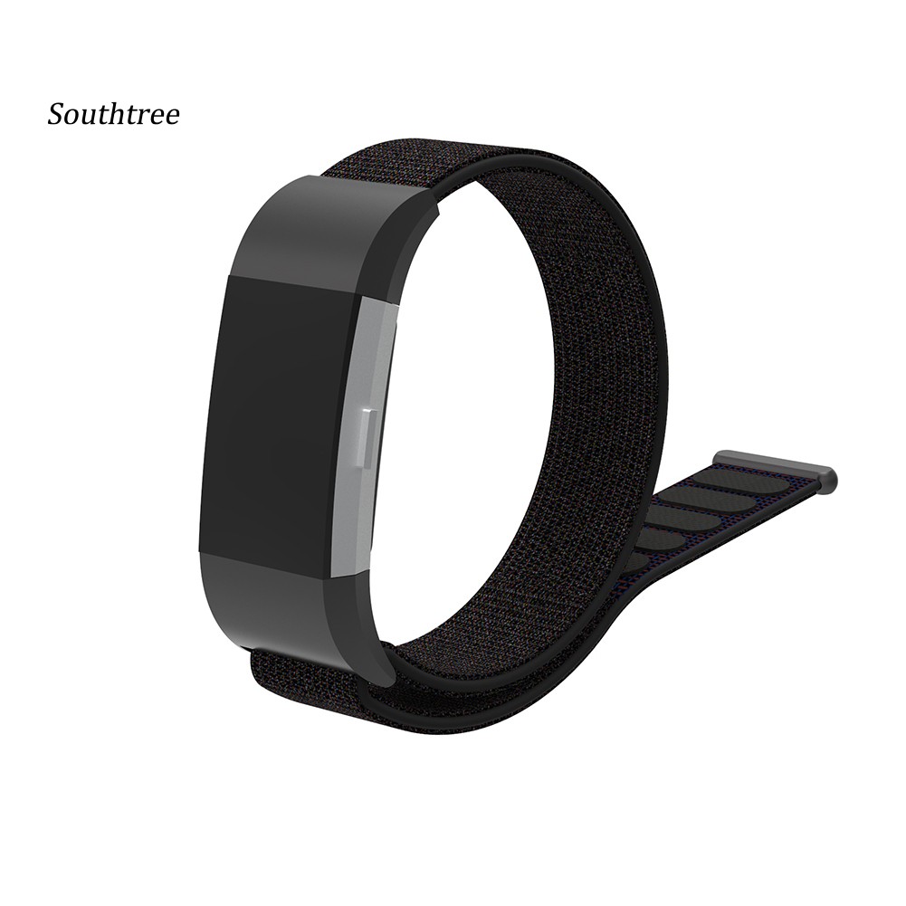 (Hàng Có Sẵn) Dây Đồng Hồ Nylon Cho Fitbit Charge 2