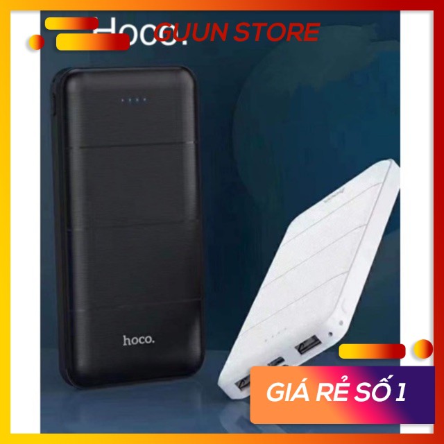 Sạc dự phòng HOCO CJ4 1000mah chính hãng, 2 cổng USB và Type-C hỗ trợ sạc nhanh cho các dòng máy iphone/Samsung SDP-CJ4