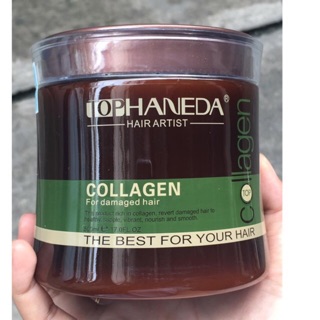 Hấp Haneda collagen phục hồi tóc hư tổn