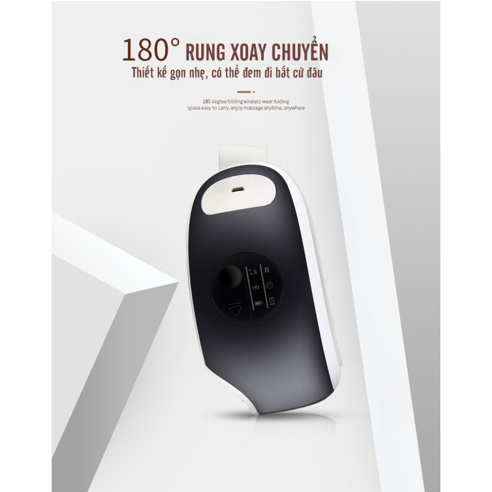 Máy Massage Mắt Bluetooth Nghe Nhạc Giảm Stress, Chống Lão Hóa K.SKIN KD813B