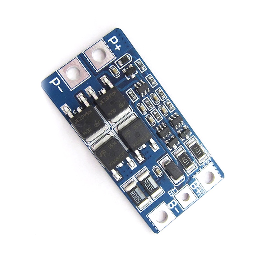 Bảng mạch Pcbfun bảo vệ pin Lithium 2S 10A 7.4V 8.4V kèm bảng cân bằng