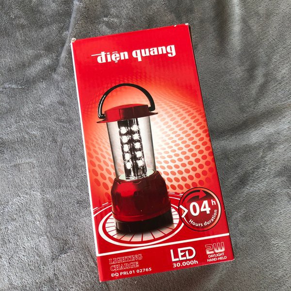 Đèn sạc Led Điện Quang ĐQ PRL01 02765 (2w, daylight, cầm tay )