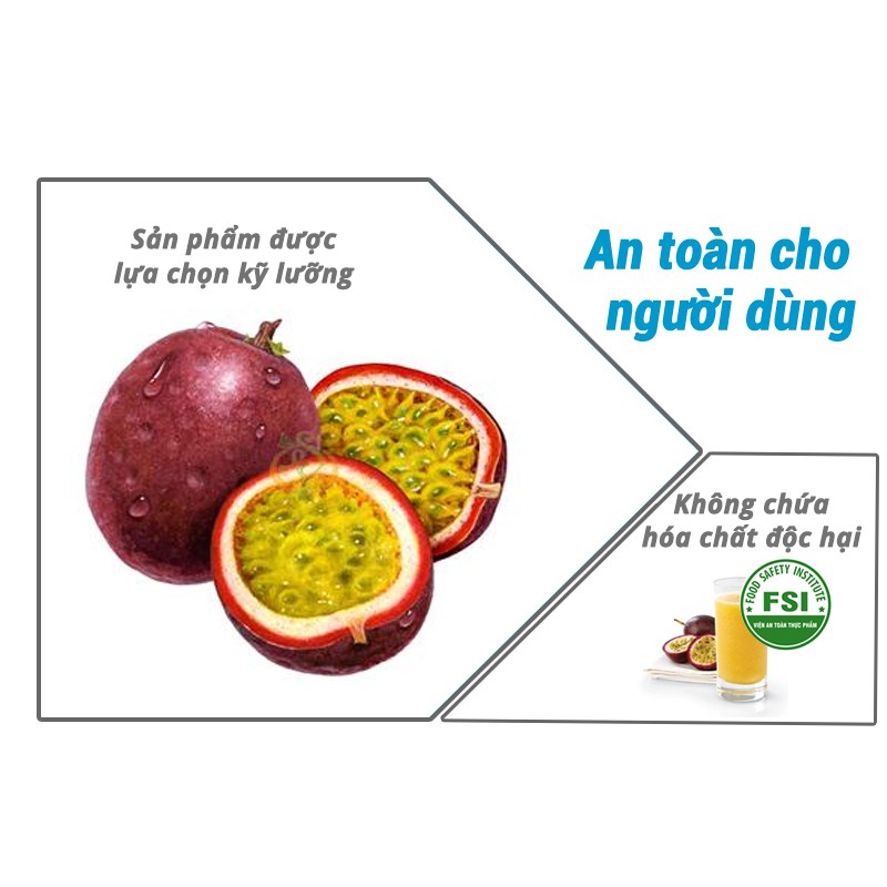 [Mã BMBAU50 giảm 7% đơn 99K] Nước ep trái cây tự nhiên chanh dây nguyên chất Le Fruit hộp 1L